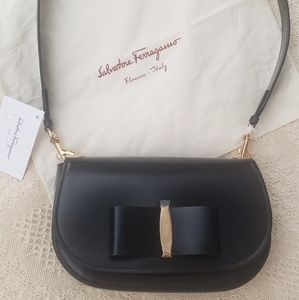 Salvatore Ferragamo "Anna" Shoulder/Clutch Bag